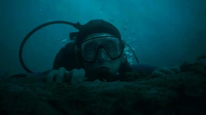 Official editorial image for Whalefall Trailer Traps Austin Abrams Inside a Sperm Whale